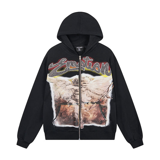 MIXED EMOTION Classic Fit Hoodie