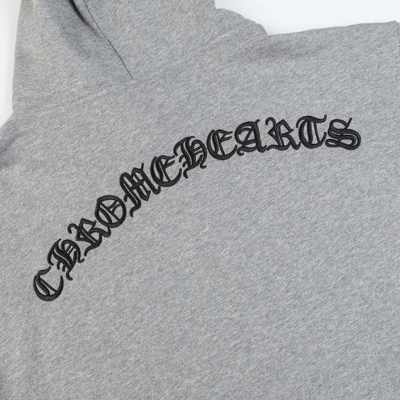 Chrome Hearts Script Logo Classic Zip Up Hoodie 9811