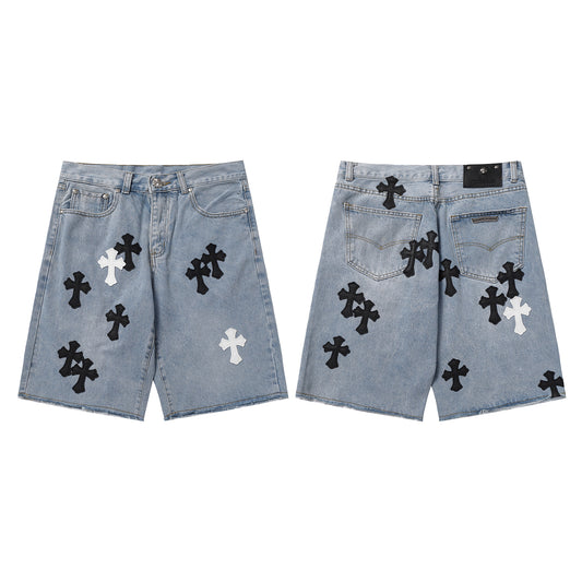 Chrome Hearts New Denim shorts 9926