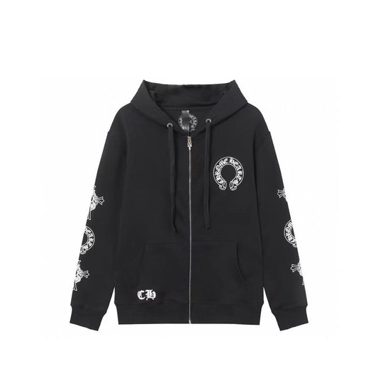 Chrome Hearts New Zip Up Hoodie -851