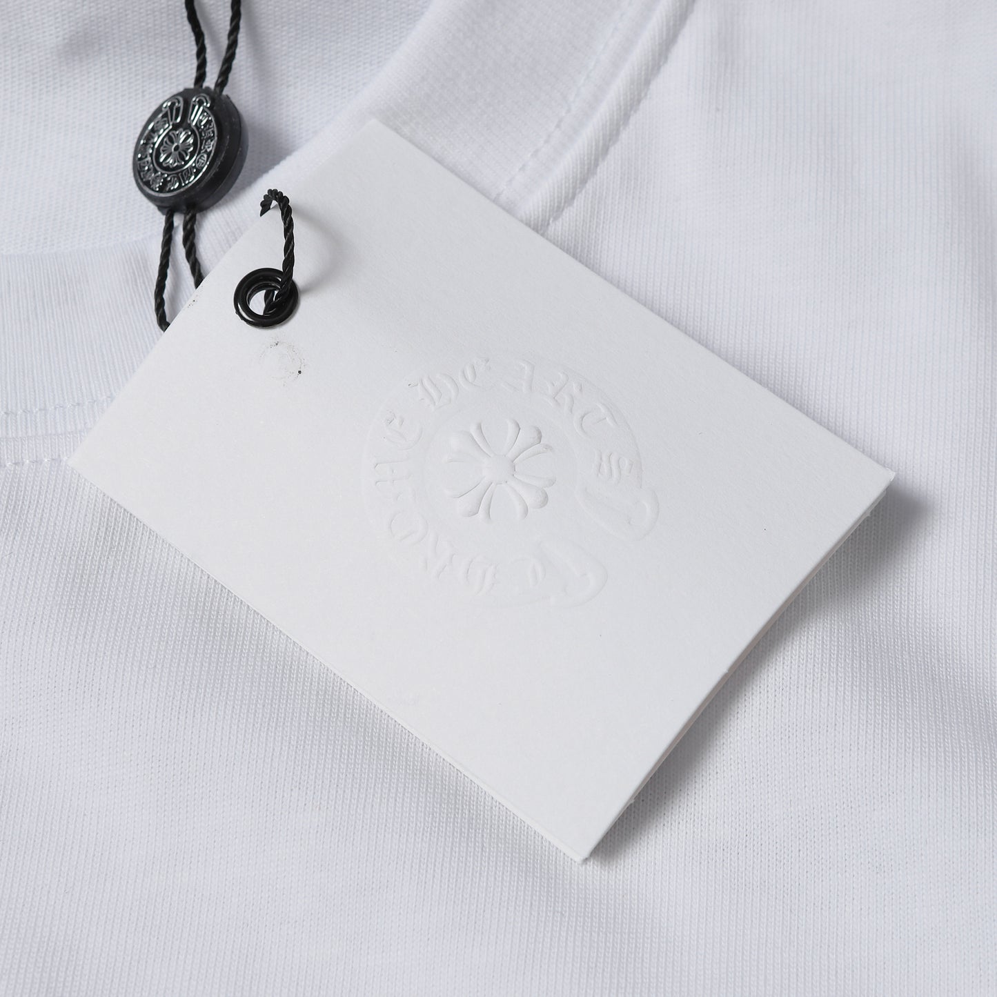 Chrome Hearts Cross & Horseshoe Print Round Neck T-Shirt 2270