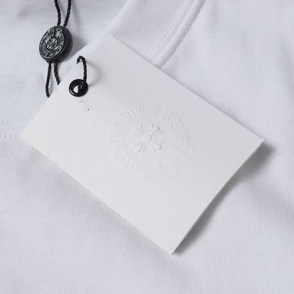 Chrome Hearts Cross & Horseshoe Print Round Neck T-Shirt 2270