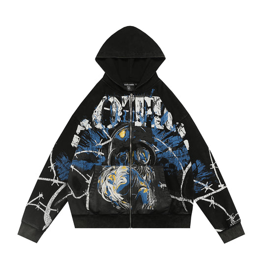 MIXED EMOTION Classic Fit Hoodie