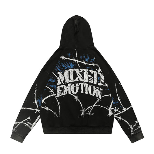 MIXED EMOTION Classic Fit Hoodie