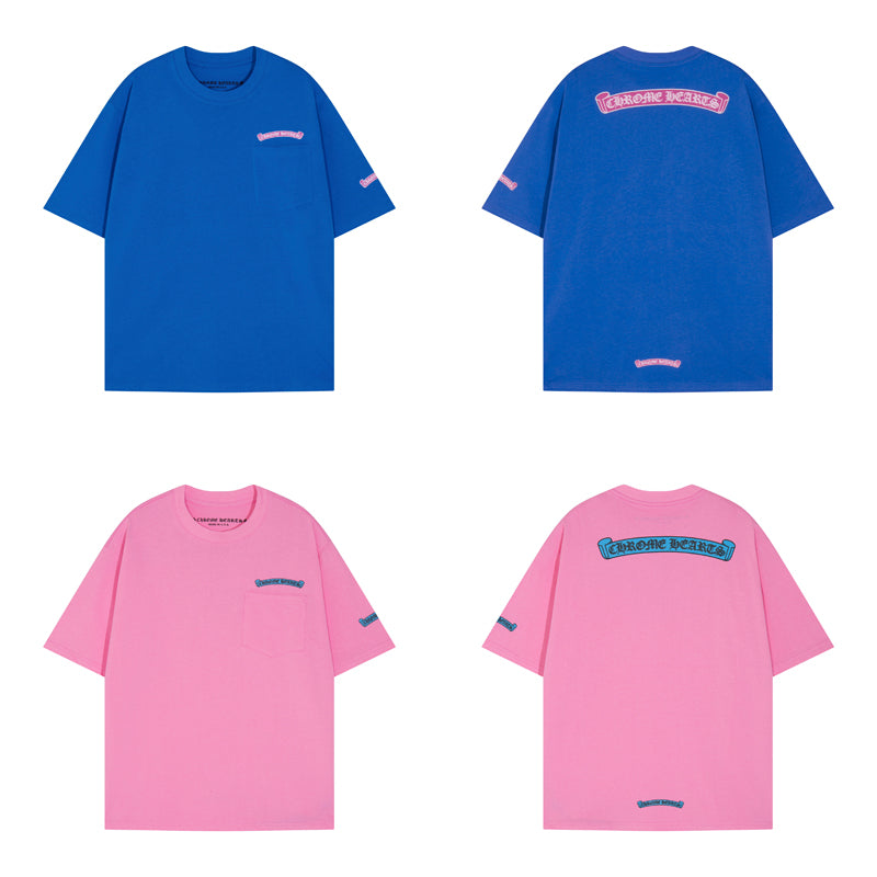 Chrome Hearts Scroll Logo Tee 6056