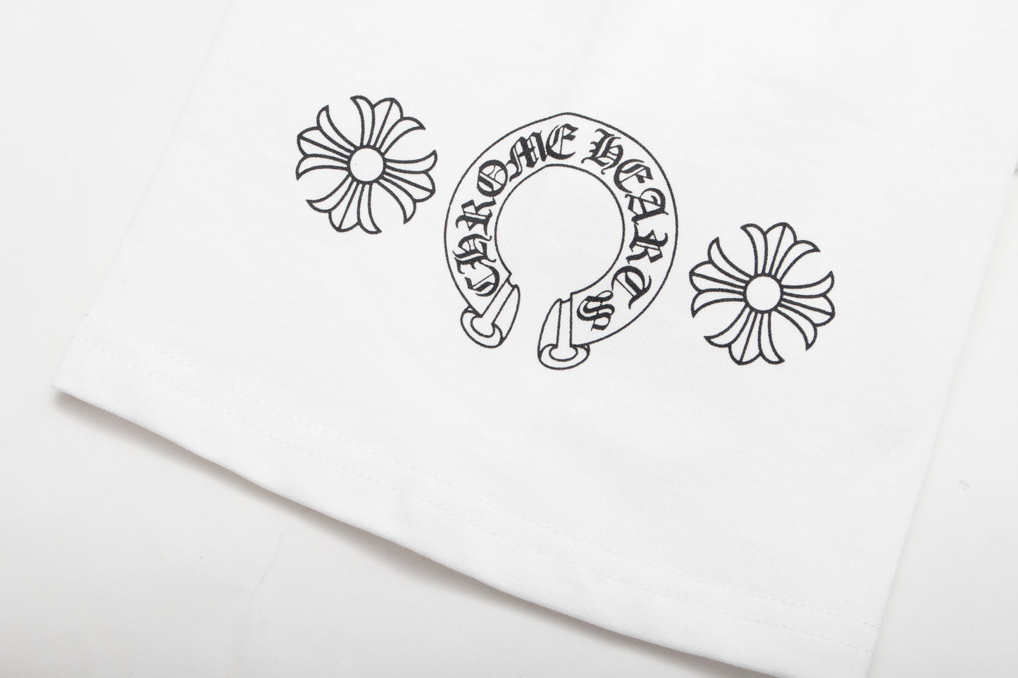 Chrome Hearts Script Dagger Logo Short Sleeve Tee 6025
