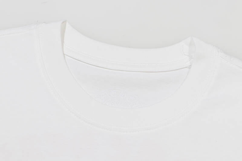 Chrome Hearts Orange Three-Cross Slogan Short Sleeve Tshirt 6129