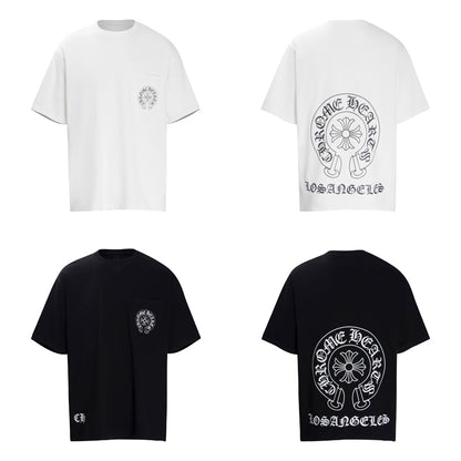 Chrome Hearts Los Angeles Exclusive Horseshoe Short Sleeve Tee 6003