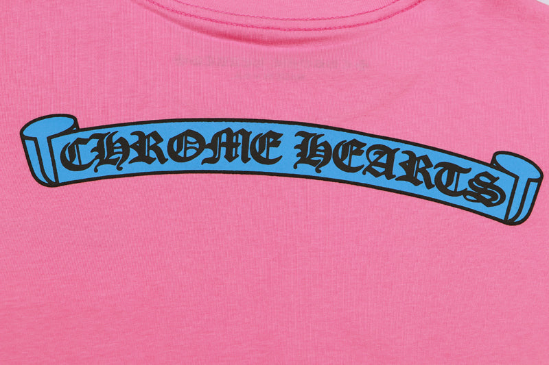 Chrome Hearts Scroll Logo Tee 6056