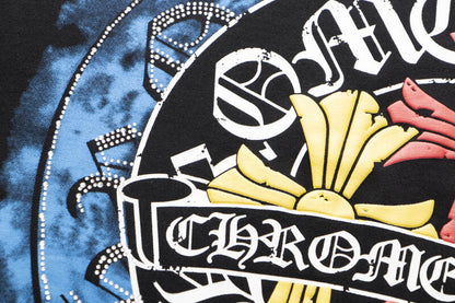 Chrome Hearts Sparkle Cross Artisan Rhinestone T-Shirt 6007