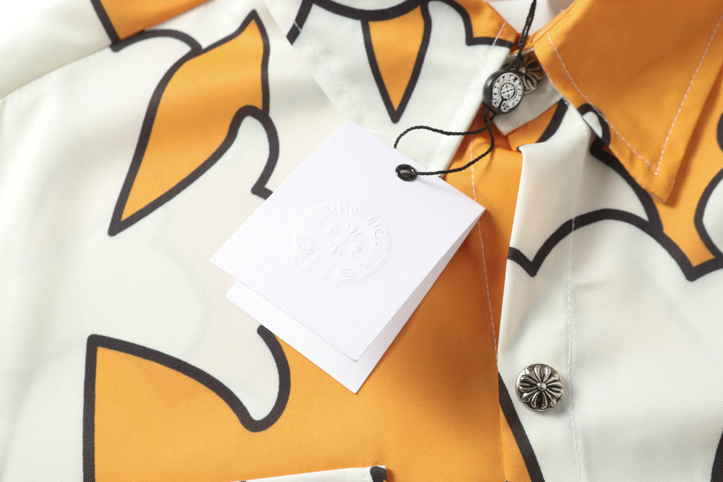 Chrome Hearts Cross short-sleeved casual shirt