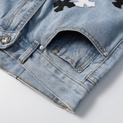 Chrome Hearts New Denim shorts 9926