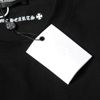 Chrome Hearts Cross & Horseshoe Print Round Neck T-Shirt 2270