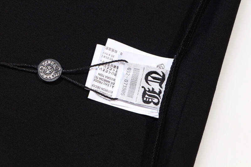 Chrome Hearts Orange Three-Cross Slogan Short Sleeve Tshirt 6129