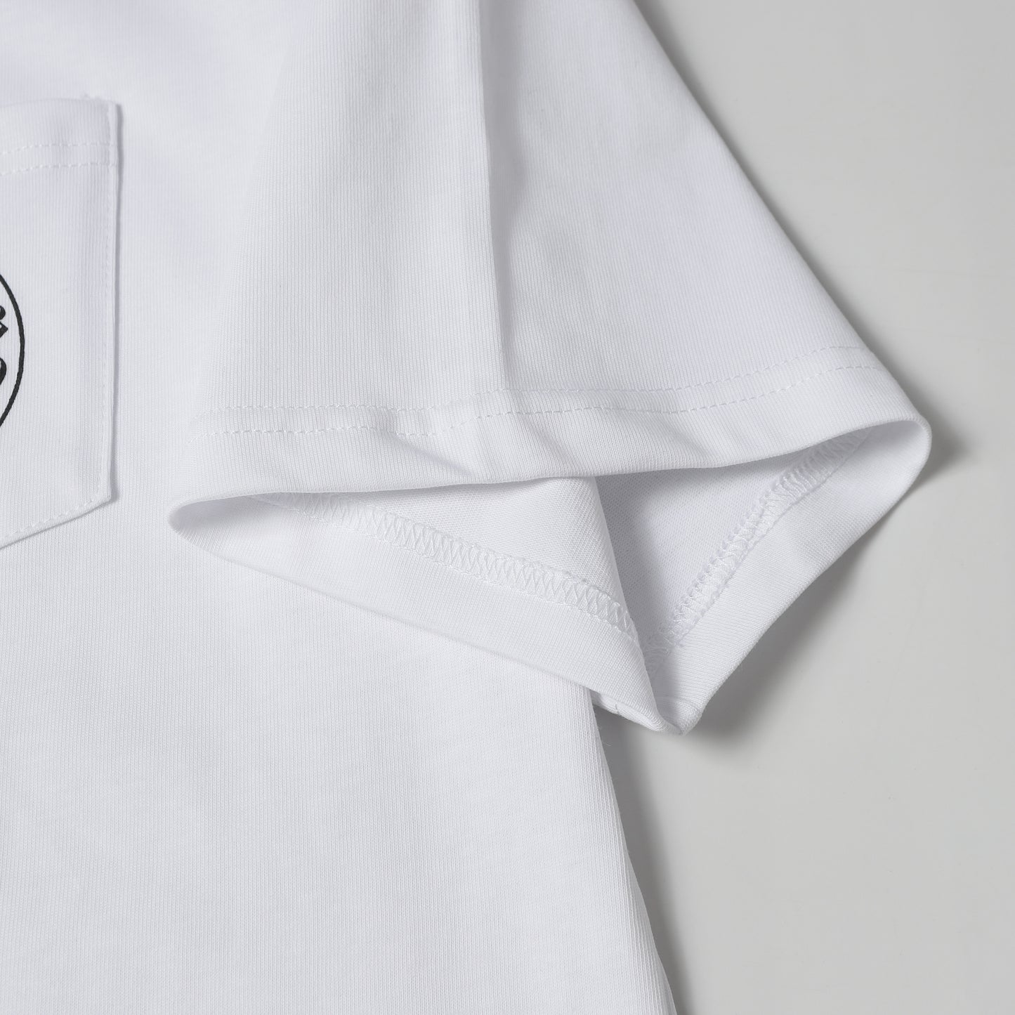 Chrome Hearts Cross & Horseshoe Print Round Neck T-Shirt 2270