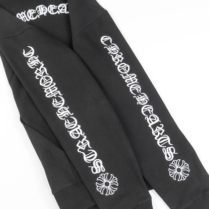 Chrome Hearts Script Logo Classic Zip Up Hoodie 9811