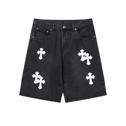 Chrome Hearts New Denim shorts 9925