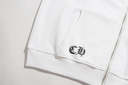 Chrome Hearts Los Angeles Exclusive Horseshoe Zip Up Hoodie 5009