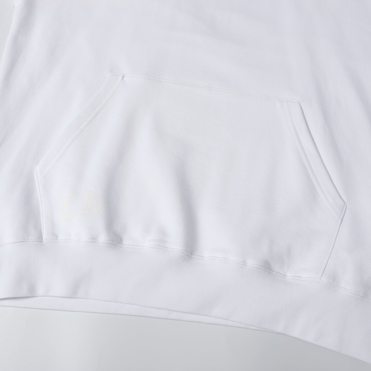 Chrome Hearts Rolling Stones Script Blue Logo Hoodie 9817