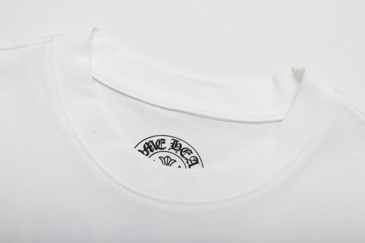 Chrome Hearts Script Dagger Logo Short Sleeve Tee 6025