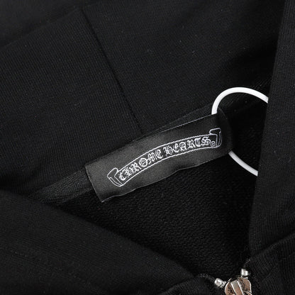 Chrome Hearts Script Logo Classic Zip Up Hoodie 9811