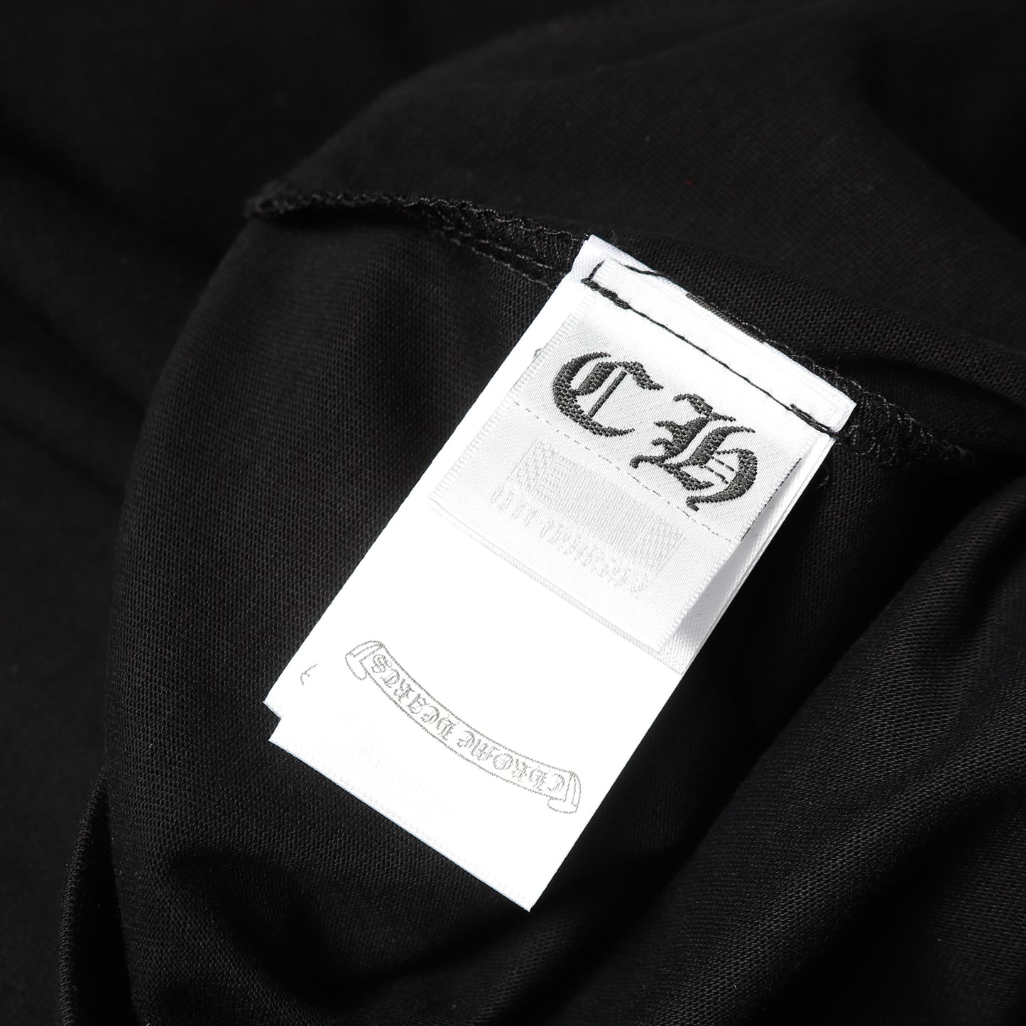 Chrome Hearts Cross & Horseshoe Print Round Neck T-Shirt 2270