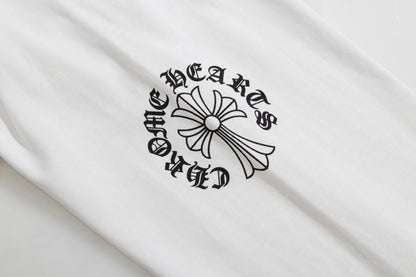 Chrome Hearts Neck Logo Cross Sleeve L/S T-shirt 9010