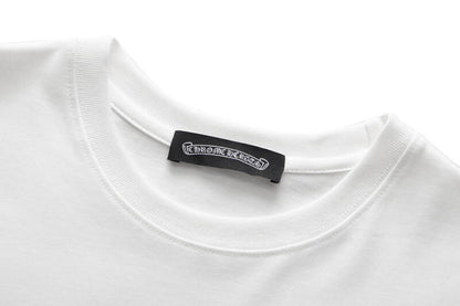 Chrome Hearts Sparkle Cross Artisan Rhinestone T-Shirt 6007