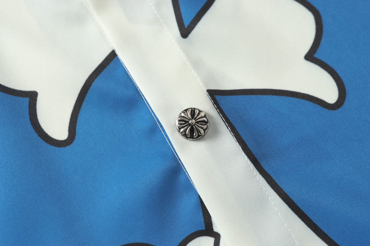 Chrome Hearts Cross short-sleeved casual shirt