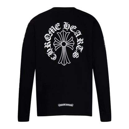 Chrome Hearts Neck Logo Cross Sleeve L/S T-shirt 9010