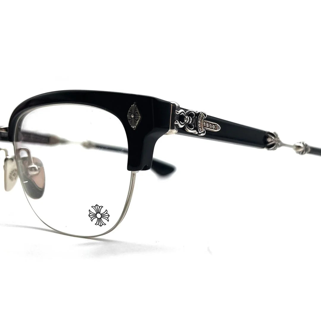 Chrome Hearts Evagilist Diamond BK/SS Glasses
