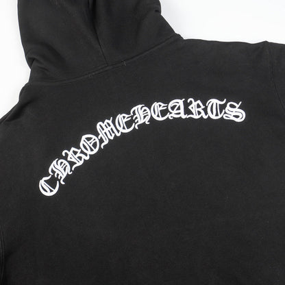Chrome Hearts Script Logo Classic Zip Up Hoodie 9811