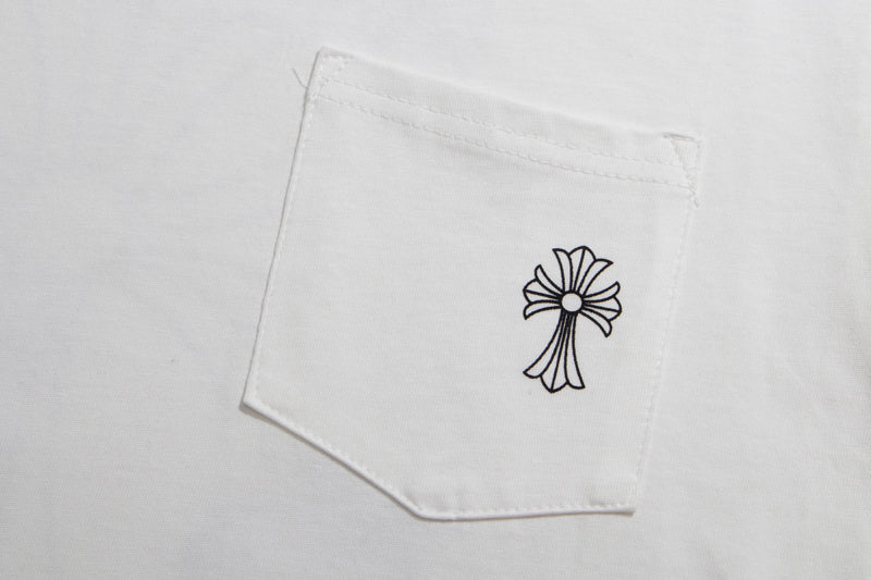 Chrome Hearts Neck Logo Cross Sleeve L/S T-shirt 9010