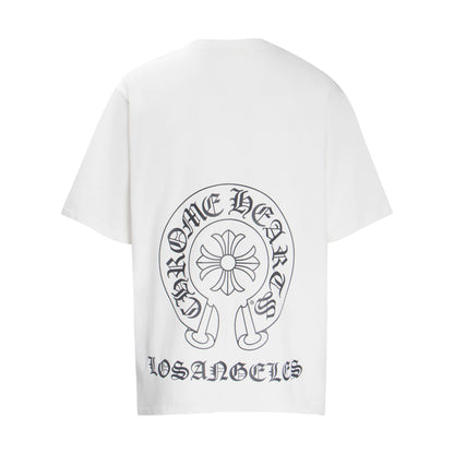 Chrome Hearts Los Angeles Exclusive Horseshoe Short Sleeve Tee 6003