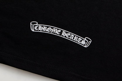 Chrome Hearts Neck Logo Cross Sleeve L/S T-shirt 9010