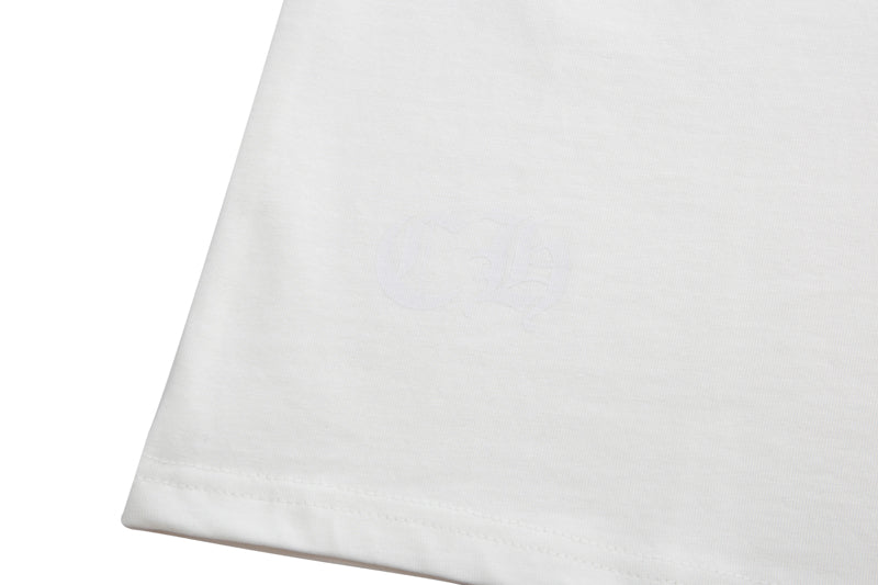 Chrome Hearts Multi-Color Cemetery Cross Short Sleeve T-shirt 6052