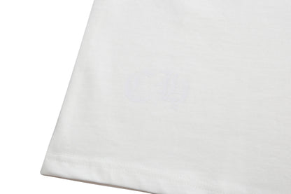 Chrome Hearts Multi-Color Cemetery Cross Short Sleeve T-shirt 6052