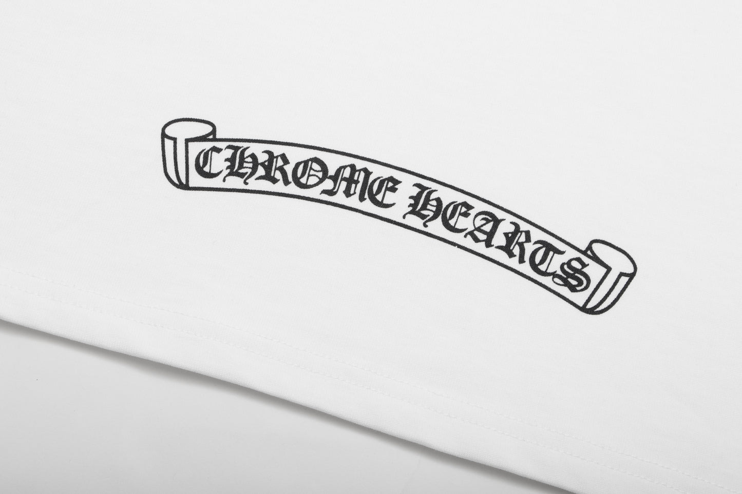 Chrome Hearts Script Dagger Logo Short Sleeve Tee 6025