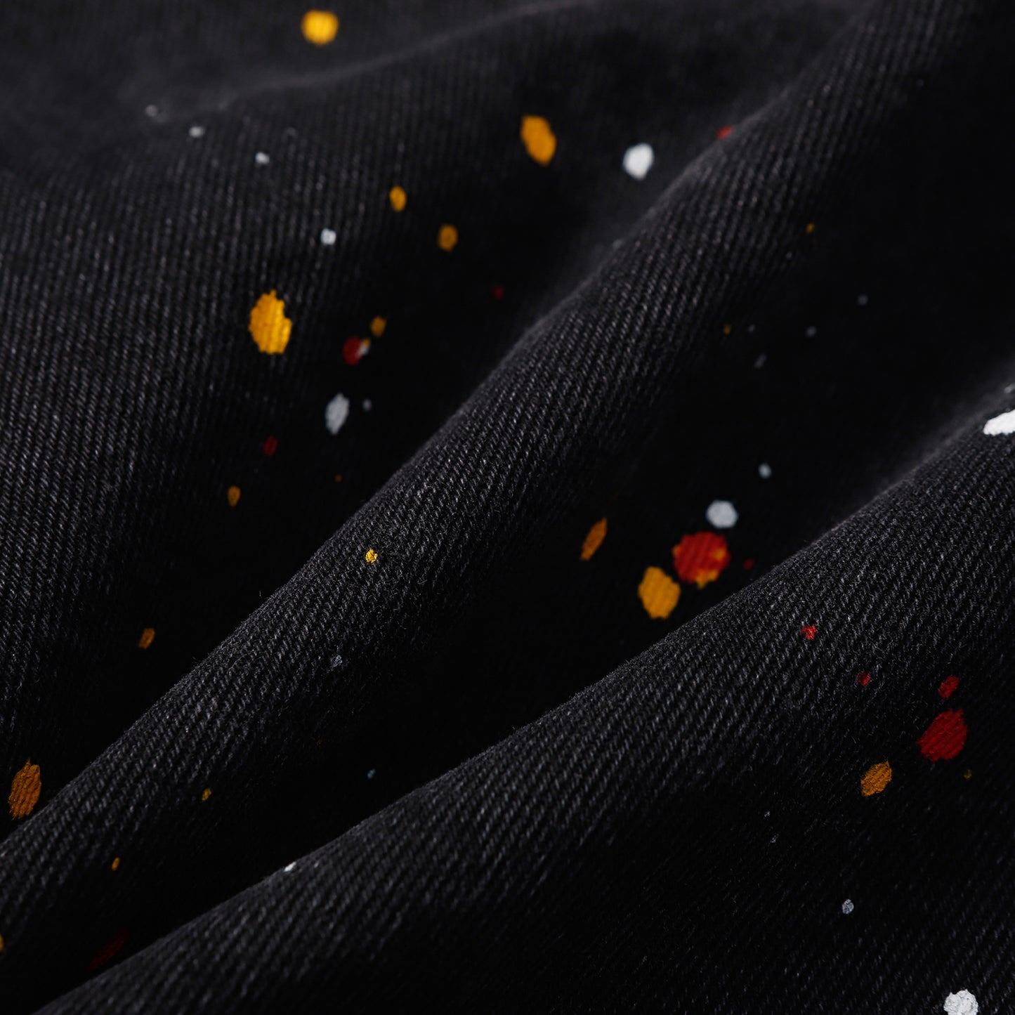 Chrome Hearts Cross Patch Embroidered & Hand-Painted Denim Shorts 9927